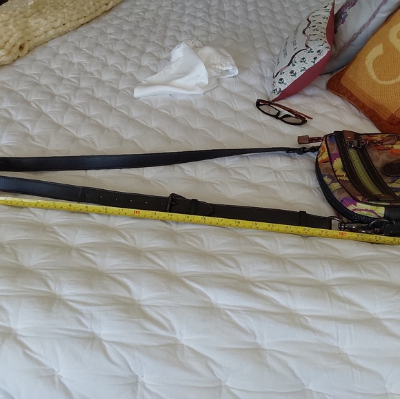 Coach Floral Patterned Crossbody Bag - Picture 15 of 16